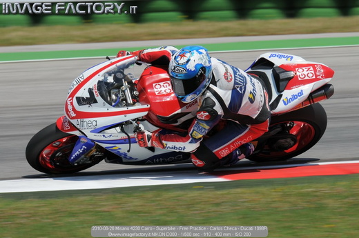 2010-06-26 Misano 4230 Carro - Superbike - Free Practice - Carlos Checa - Ducati 1098R